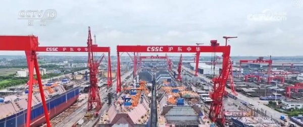 峪科配资 64.2%、51.7%、9.71%，领跑全球！透过数据看中国造船业量质齐升